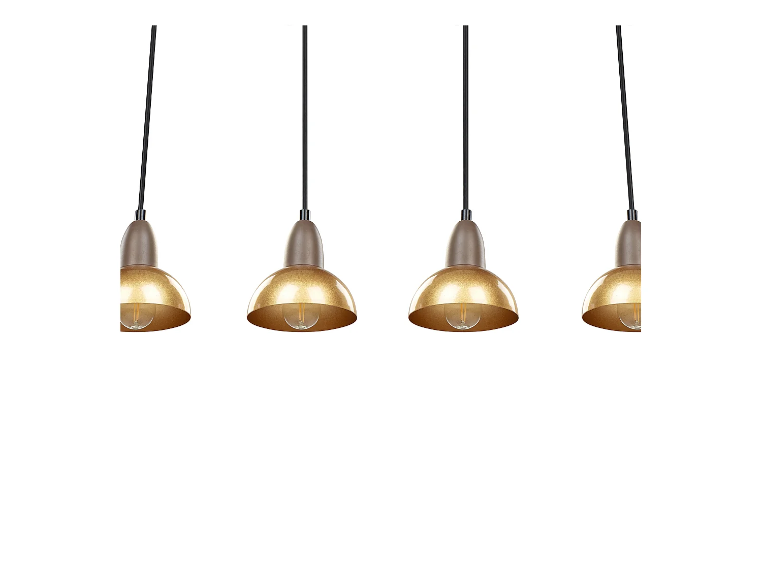 Lampe suspension CASTALY Métal Laiton