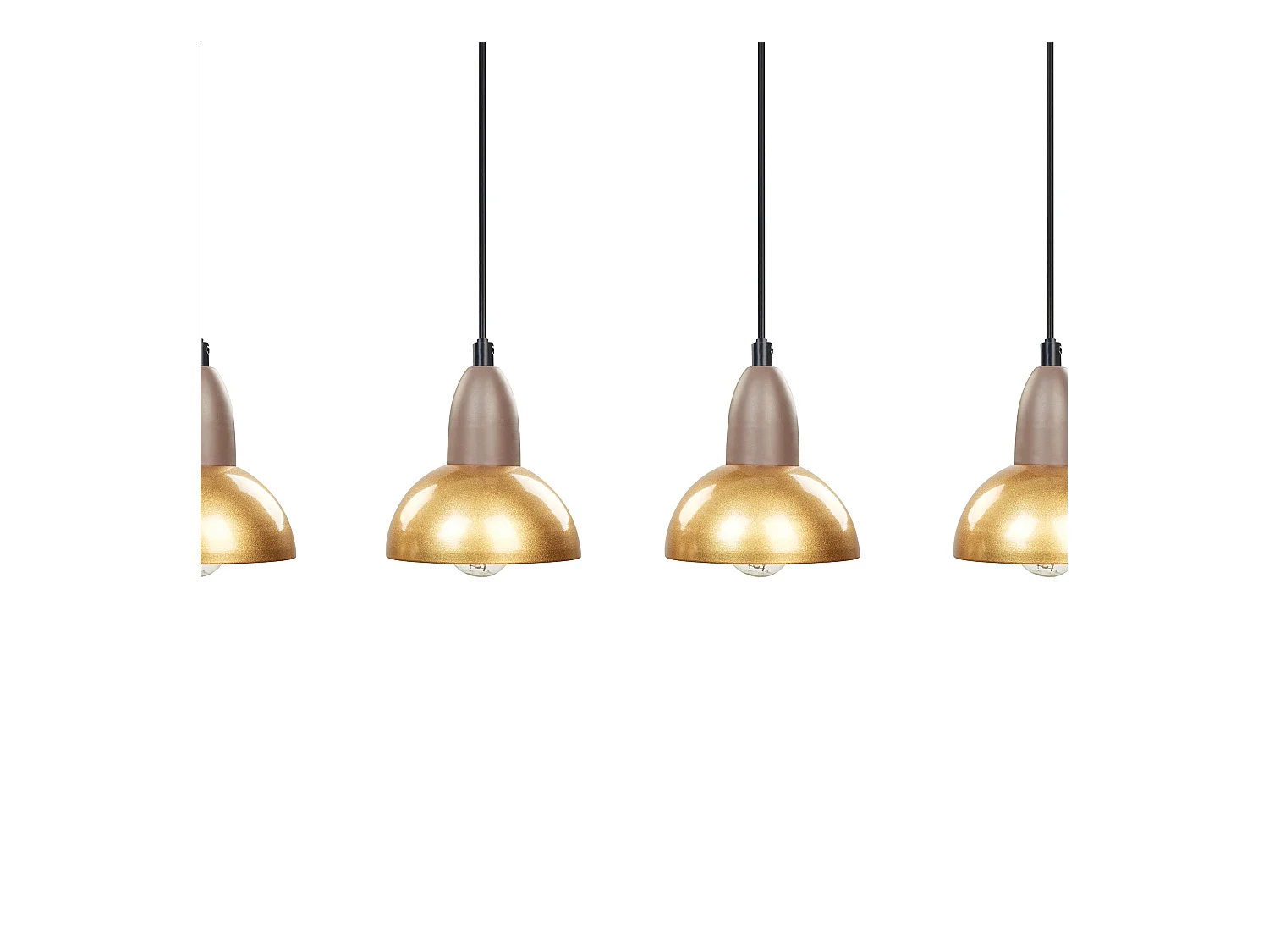 Lampe suspension CASTALY Métal Laiton