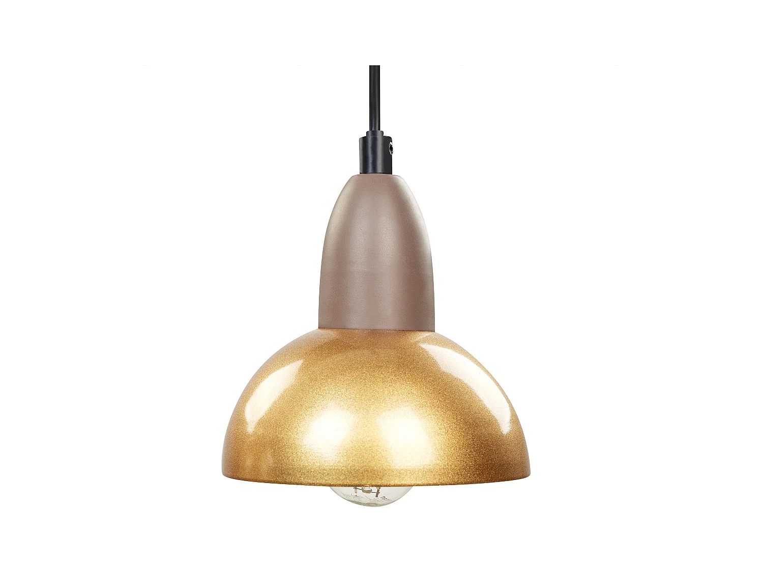 Lampe suspension CASTALY Métal Laiton