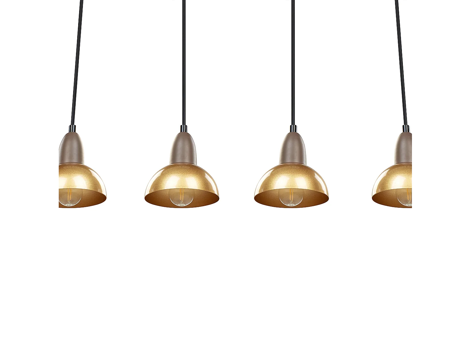 Lampe suspension CASTALY Métal Laiton