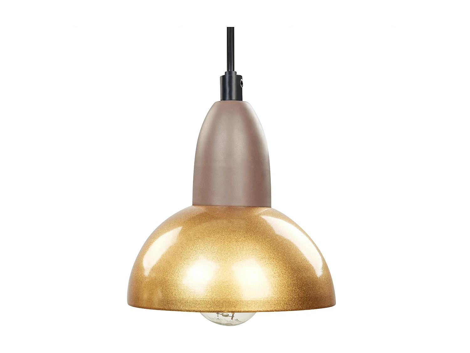 Lampe suspension CASTALY Métal Laiton