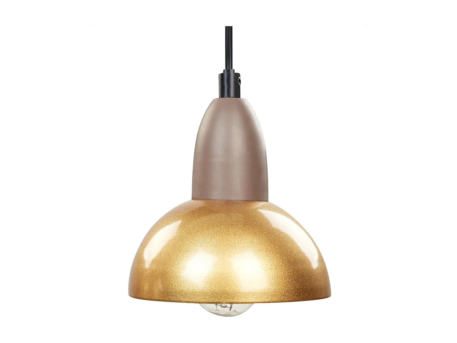 Lampadario CASTALY Metallo Ottone