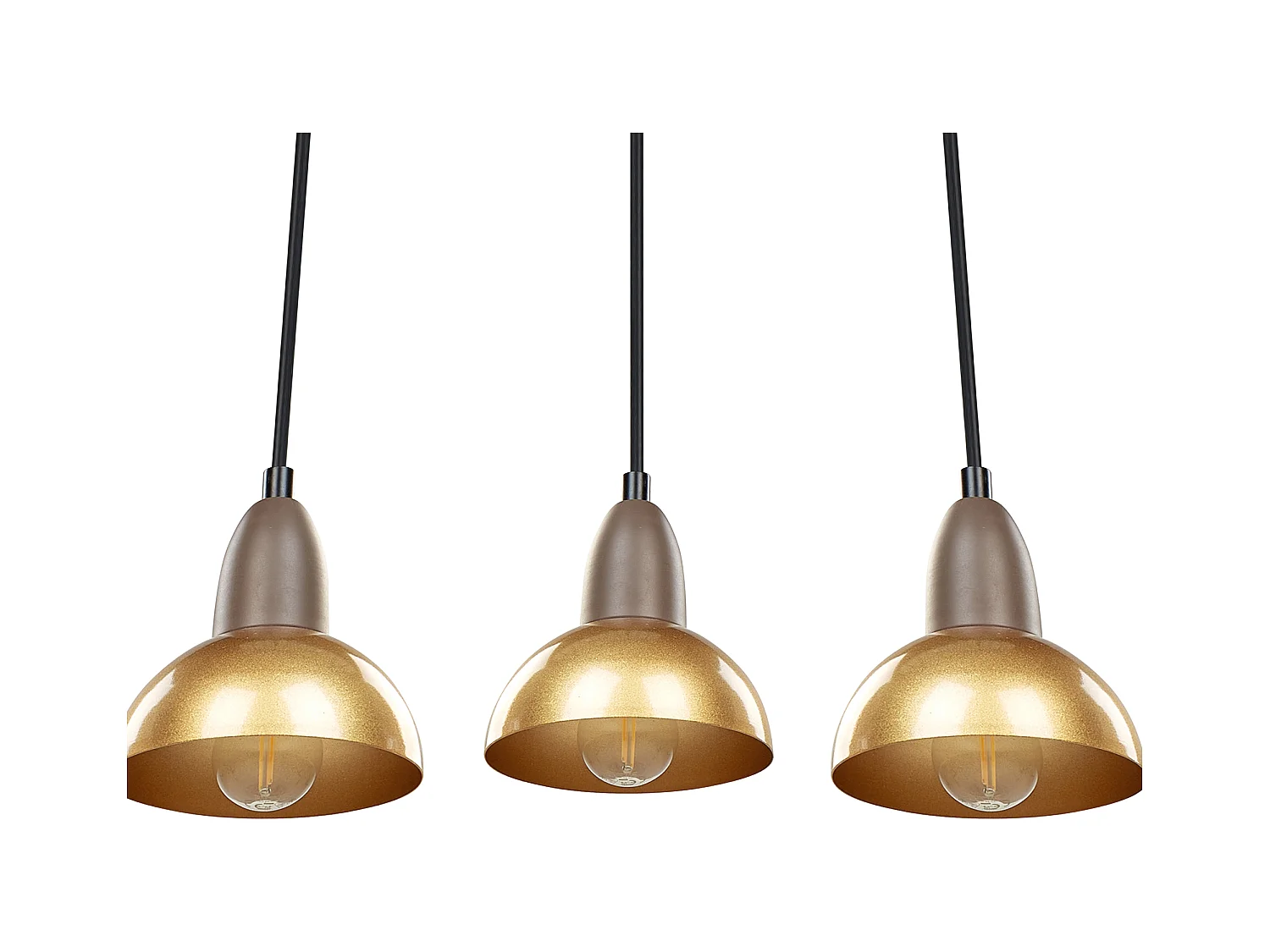 Lampe suspension CASTALY Métal Laiton