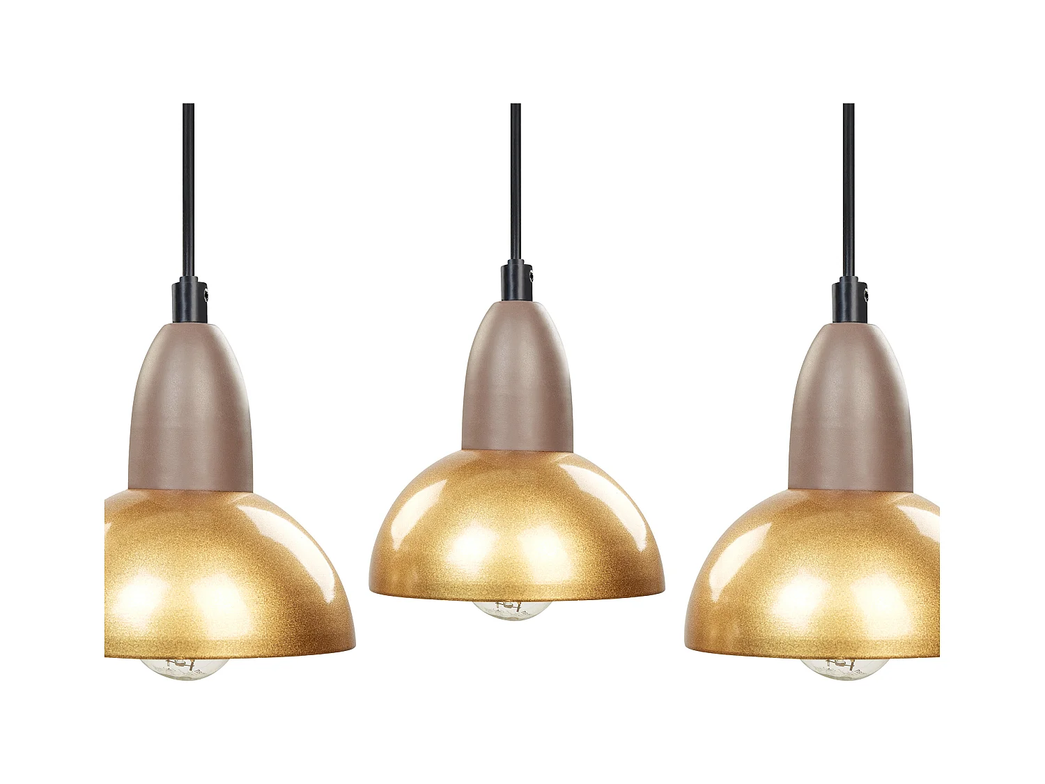 Lampe suspension CASTALY Métal Laiton
