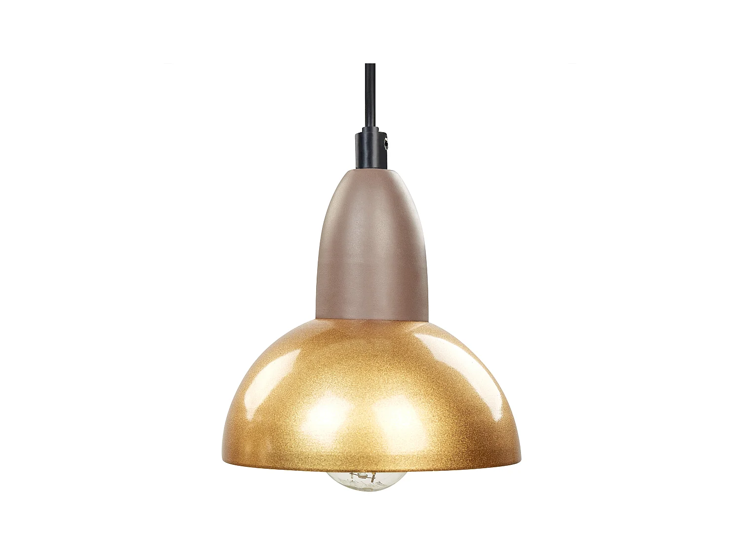 Lampe suspension CASTALY Métal Laiton