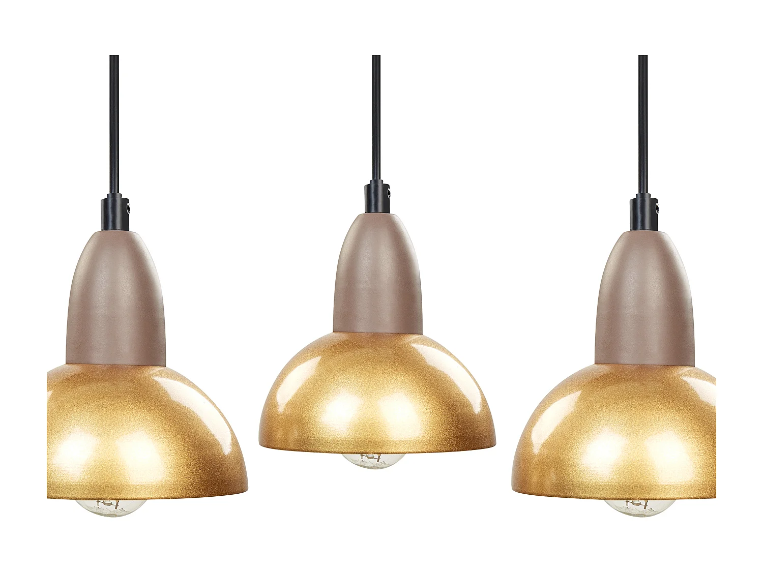 Lampe suspension CASTALY Métal Laiton