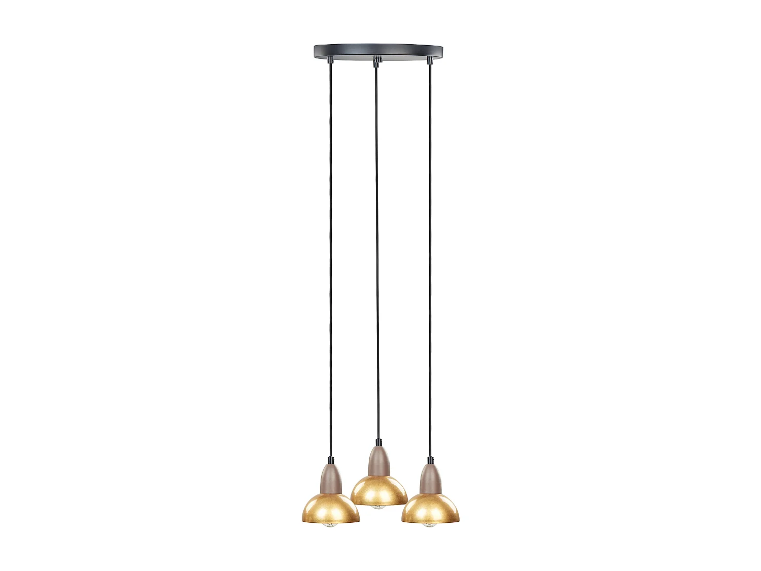 Lampe suspension CASTALY Métal Laiton