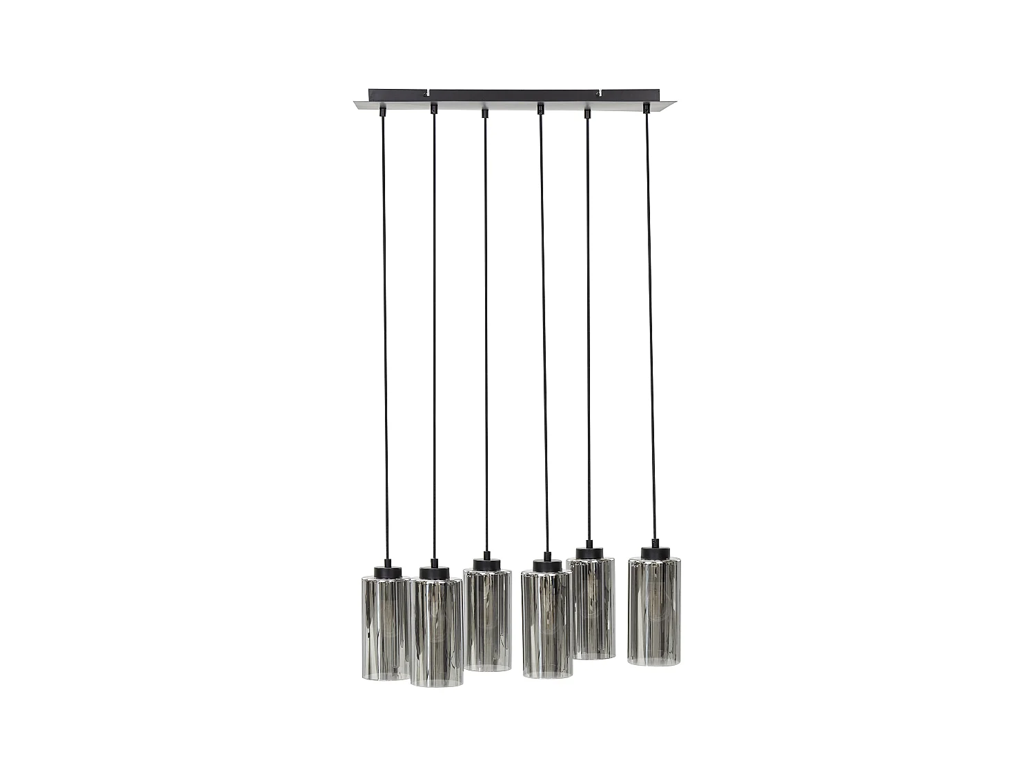Lampe suspension PURIRI Verre Gris