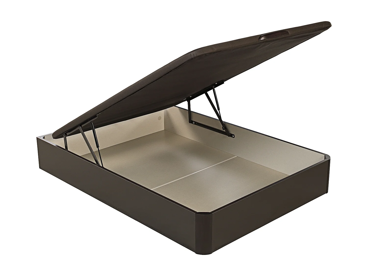 Pack de colchão de visco Rap e Sommier Articulado com arrumação em wengué|altura 22cm. GRÁTIS: Entrega, montagem e remoção do antigo | 90 x 190 cm