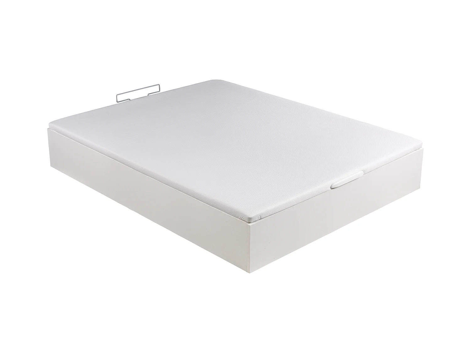 Pack Descanso Royal Sleep, Colchón Viscoelástico Ceramic Plus con Canapé Abatible Gran Capacidad Blanco, Montaje en domicilio incluido 150x190