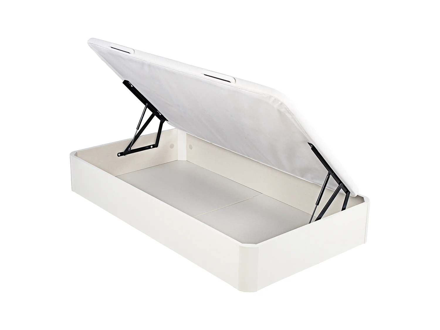 Pack FUNK What the Sleep, Colchón Sostenible Muelle Ensacado + Canapé Juvenil Apertura Lateral Blanco, Entrega, Montaje y Retirada Usado 90x190