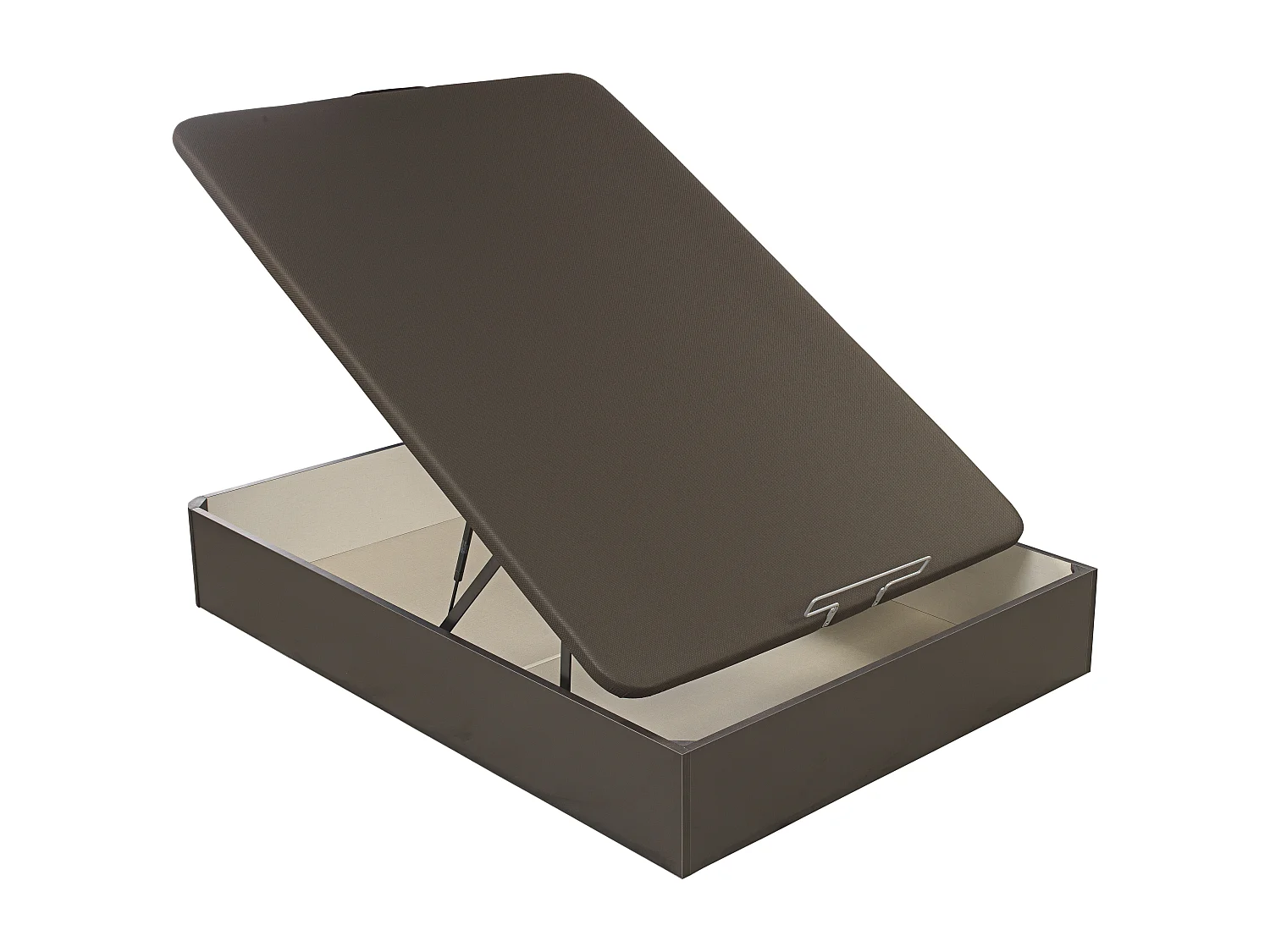 Pack ROCK What the Sleep, Colchón Sostenible HR Visco Soja Natural + Canapé Abatible Wengué Gran Capacidad, Entrega, Montaje y Retirada Usado 150x190