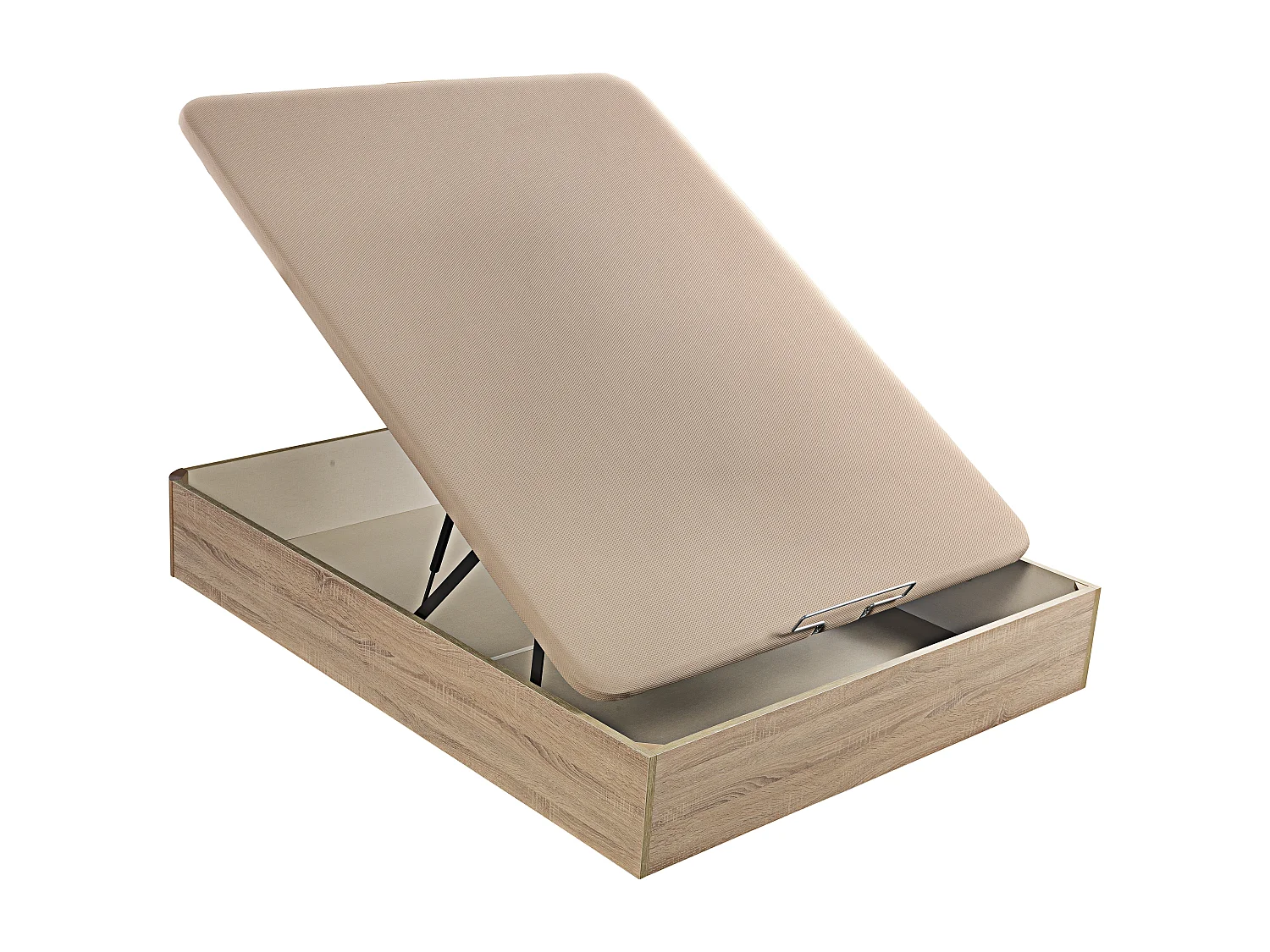 Pack de colchão de visco soja Rock e Sommier Articulado com arrumação natural|altura 26cm. GRÁTIS: Entrega, montagem e remoção do antigo | 135 x 190 cm