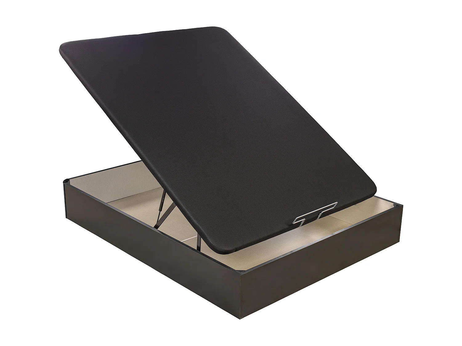 Pack FUNK What the Sleep, Colchón Sostenible Muelles Ensacado Visco + Canapé Abatible Negro Gran Capacidad, Entrega, Montaje y Retirada Usado 90x190