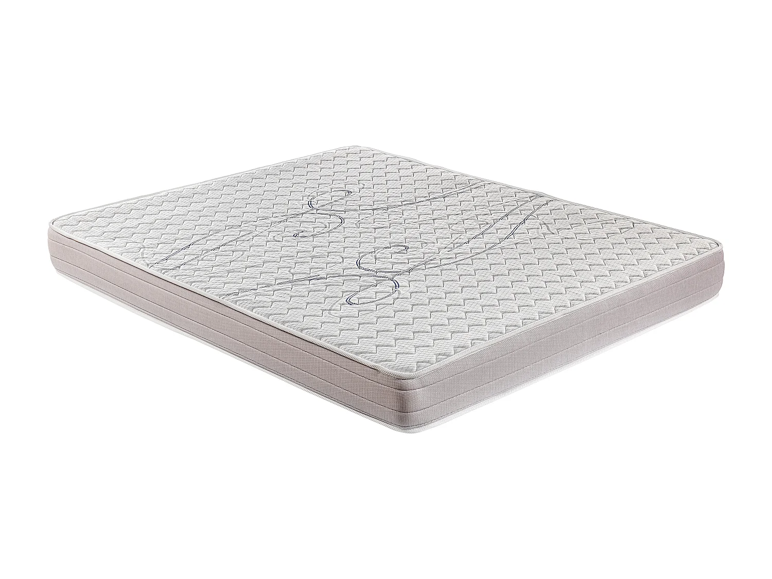 Colchón viscoelástico Royal Sleep Xfresh Plus, 18 cm, Antiácaros, Coolfresh, Firmeza alta, 80x182