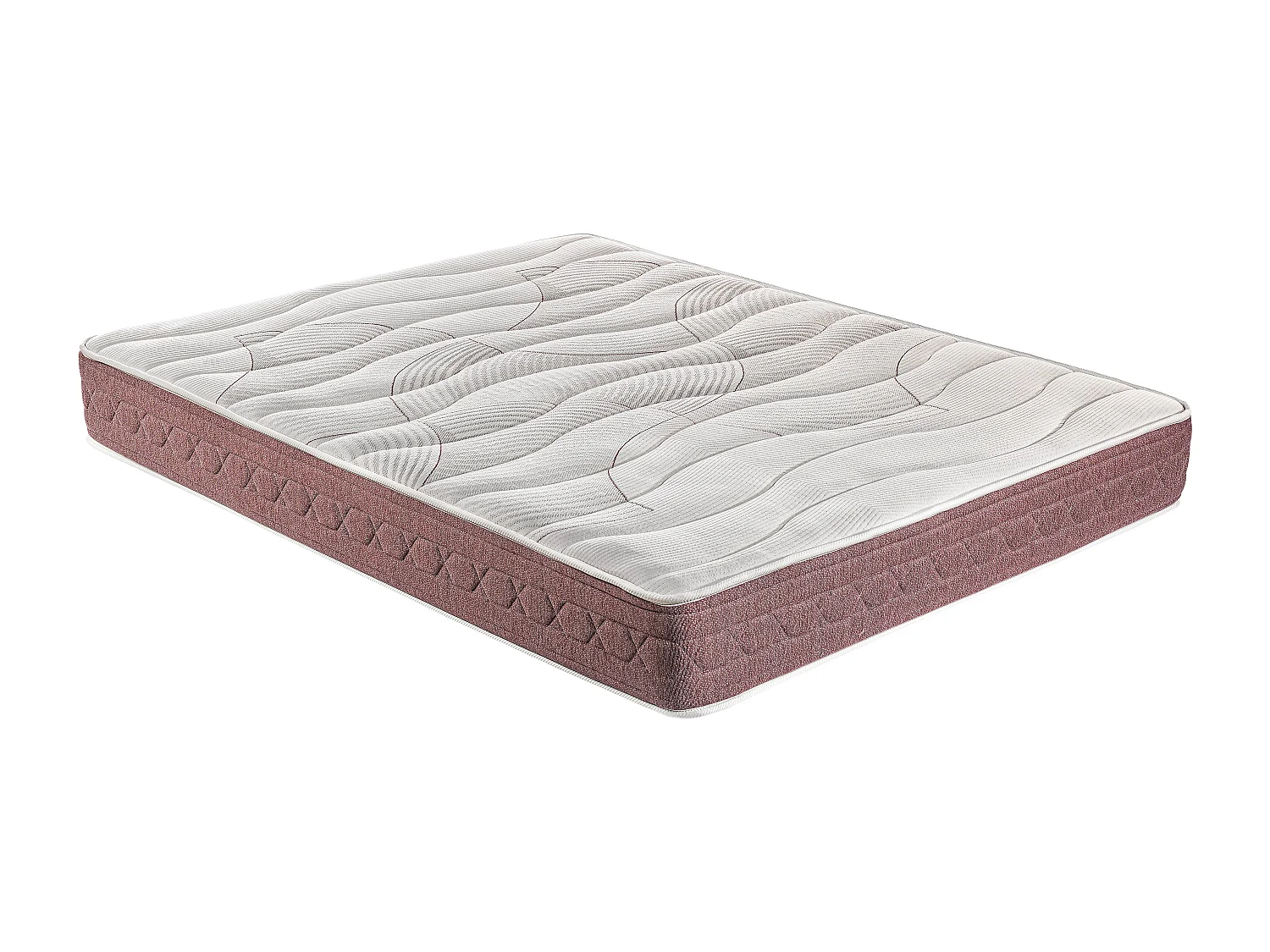 Colchão viscoelástico de alta qualidade, firmeza média, total adaptabilidade, altura 24 cm (Espuma viscoelástica HR), 80x182cm | 180 x 200 cm