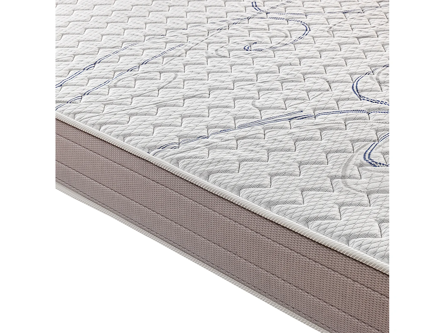 Colchón viscoelástico Royal Sleep Xfresh Plus, 18 cm, Antiácaros, Coolfresh, Firmeza alta, 90x190