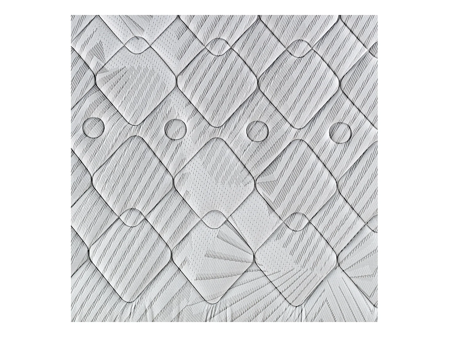 Colchón Royal Sleep Ceramic Pocket, Muelles ensacados con Viscoelástica, Hilo de Carbono Efecto Antiestrés y Biocerámico, 27 cm, Confort Alto, 150x190