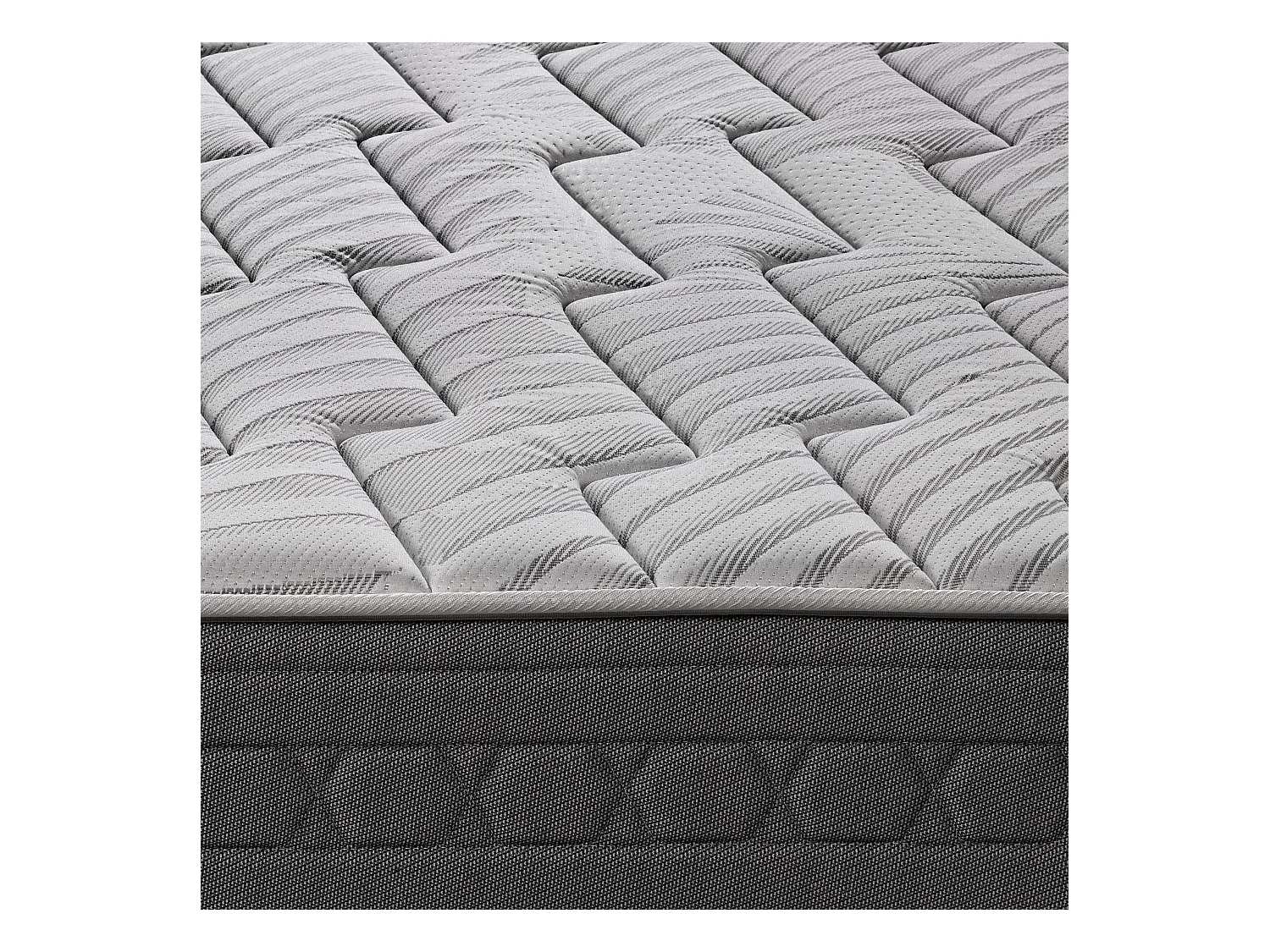 Colchón Viscoelástico Royal Sleep Ceramic Plus, 25 cm, Hilo Carbono y Biocerámico, Regenerador, Firmeza Alta, 150x190