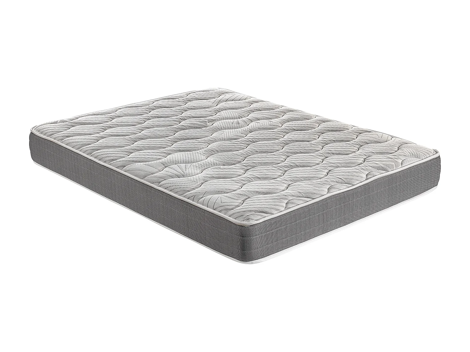 Colchón Viscoelástico Royal Sleep Ceramic, 23 cm, Hilo de Carbono y Biocerámico, Regenerador, Firmeza alta, 80x182