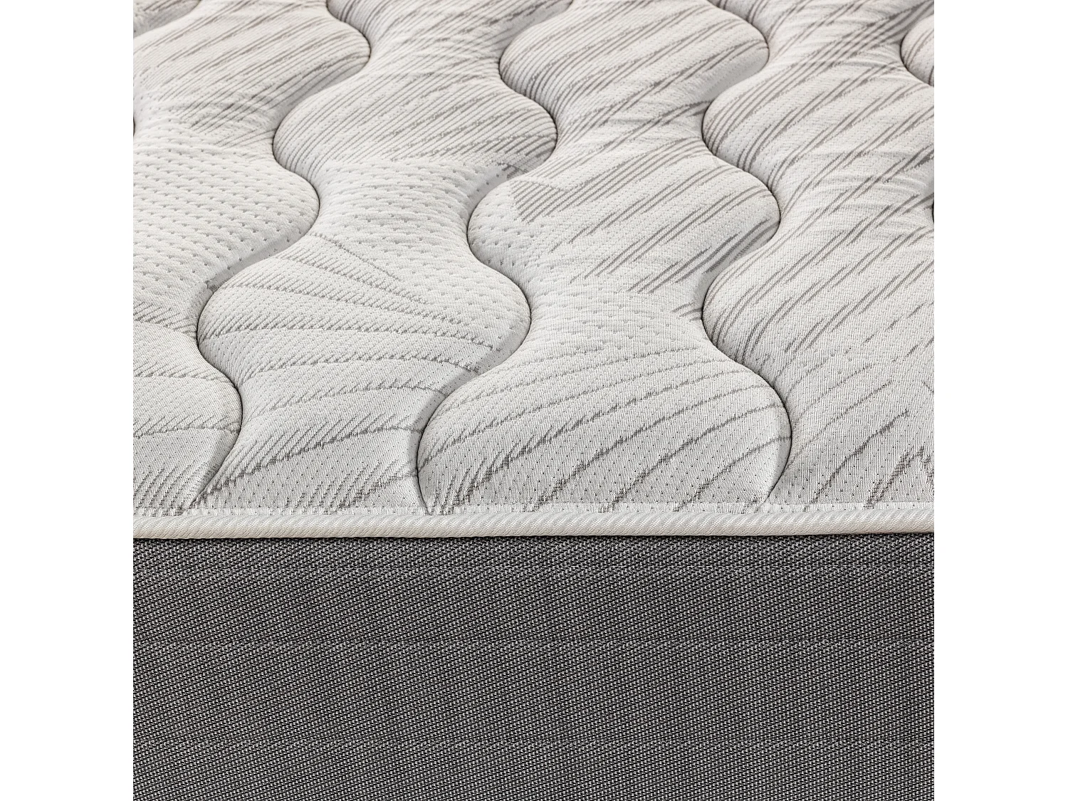 Colchón Viscoelástico Royal Sleep Ceramic, 23 cm, Hilo de Carbono y Biocerámico, Regenerador, Firmeza alta, 80x182