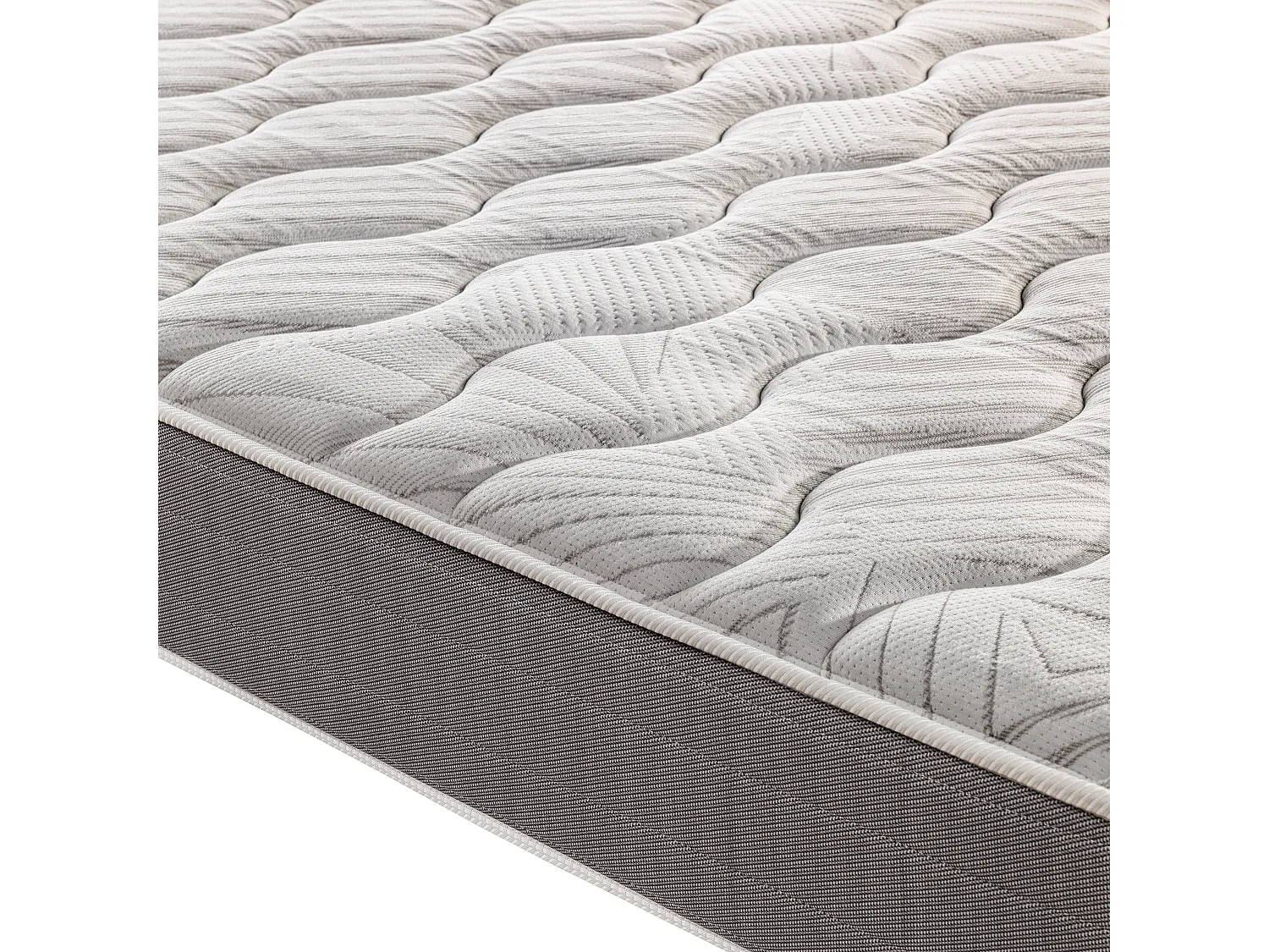 Colchón Viscoelástico Royal Sleep Ceramic, 23 cm, Hilo de Carbono y Biocerámico, Regenerador, Firmeza alta, 80x182