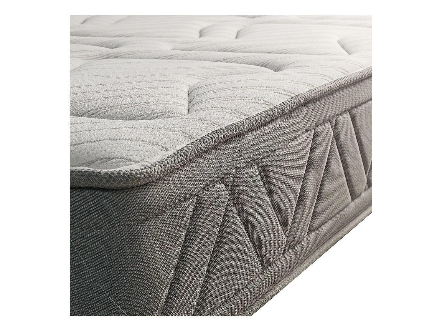 Colchón Royal Sleep Ceramic Prestige, Muelles con Viscoelástica, Hilo Carbono y Biocerámico, Confort Hotel, 27 cm, Confort Alto, 180x190