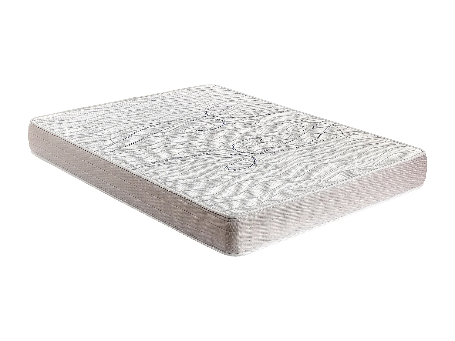 Colchón viscoelástico Royal Sleep Xfresh Premium, 21 cm, Antiácaros, Coolfresh, Firmeza alta, 105x190