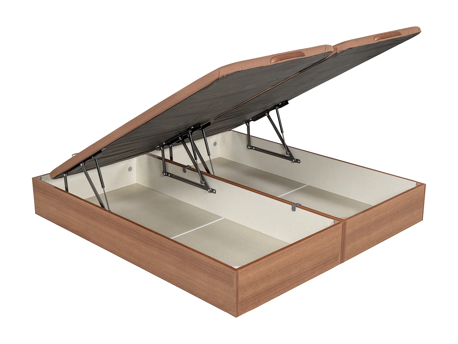 Sommier Articulados com arrumação - Fácil abertura, grande capacidade, tampa 3D | 90 x 190 cm