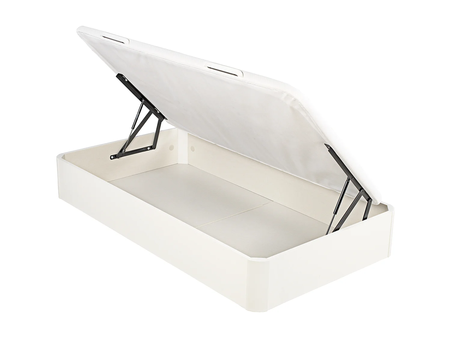 Sommier juvenil 90 x 190 cm WTS | Branco | Lateral | Montagem e remoção incl.