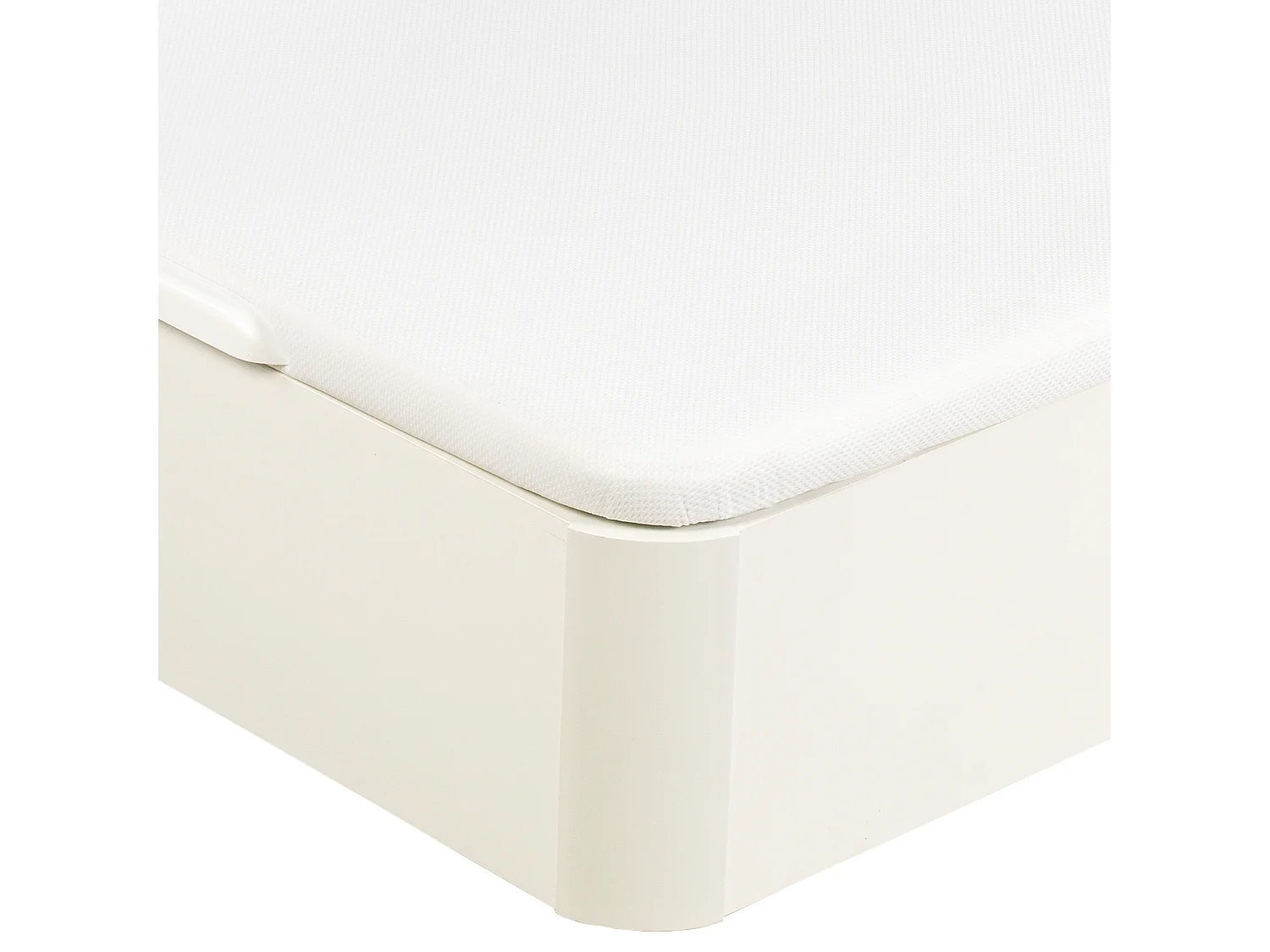 Sommier juvenil 90 x 190 cm WTS | Branco | Lateral | Montagem e remoção incl.