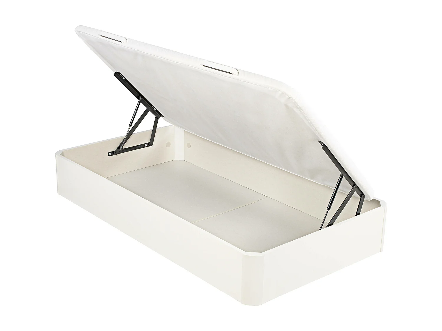 Sommier juvenil 90 x 190 cm WTS | Branco | Lateral | Montagem e remoção incl.