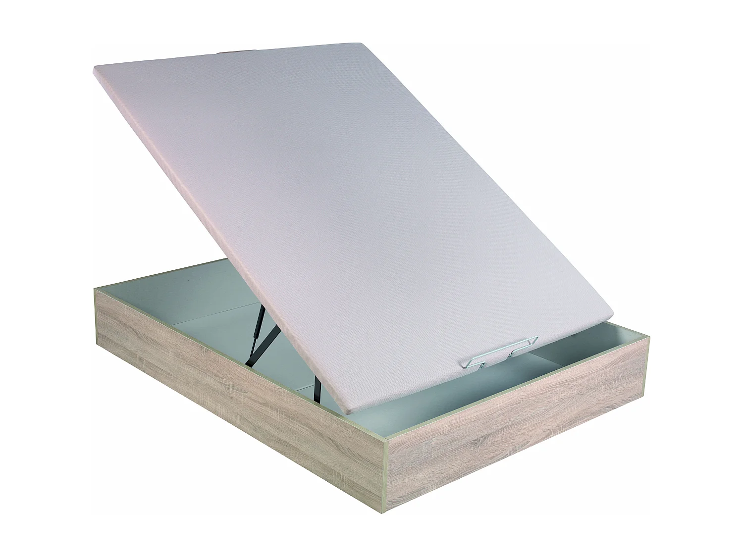 Sommier Articulados com arrumação - Fácil abertura, grande capacidade, tampa 3D | 105 x 190 cm