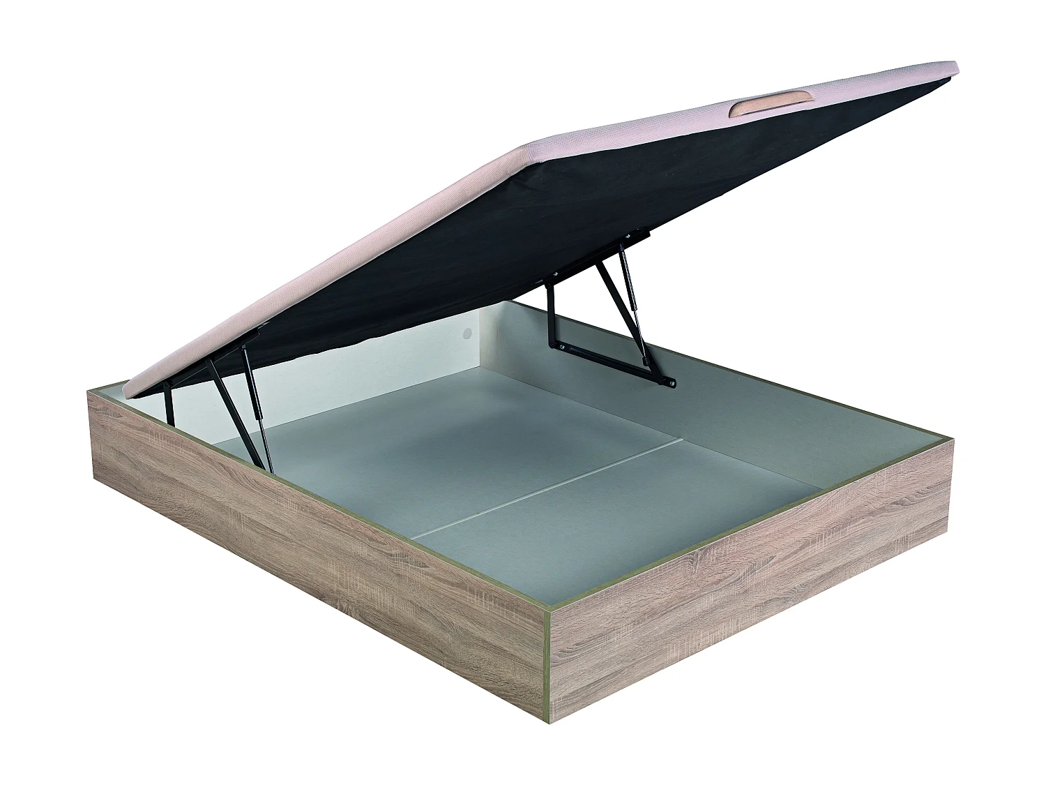 Sommier Articulados com arrumação - Fácil abertura, grande capacidade, tampa 3D | 105 x 190 cm