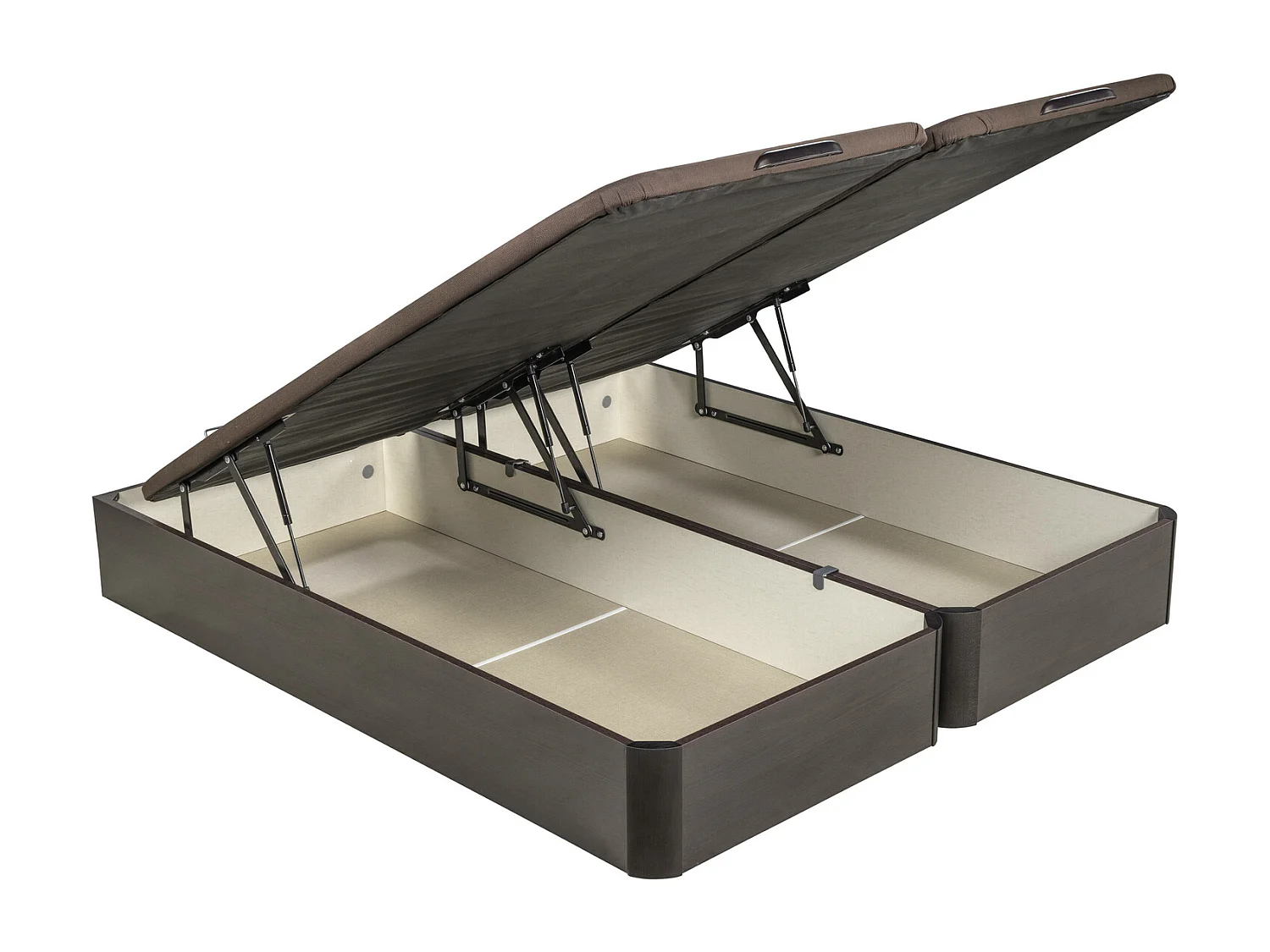 Sommier rebatível 150 x 190 cm WTS | Wengué | 31 cm | Montagem e remoção incl.