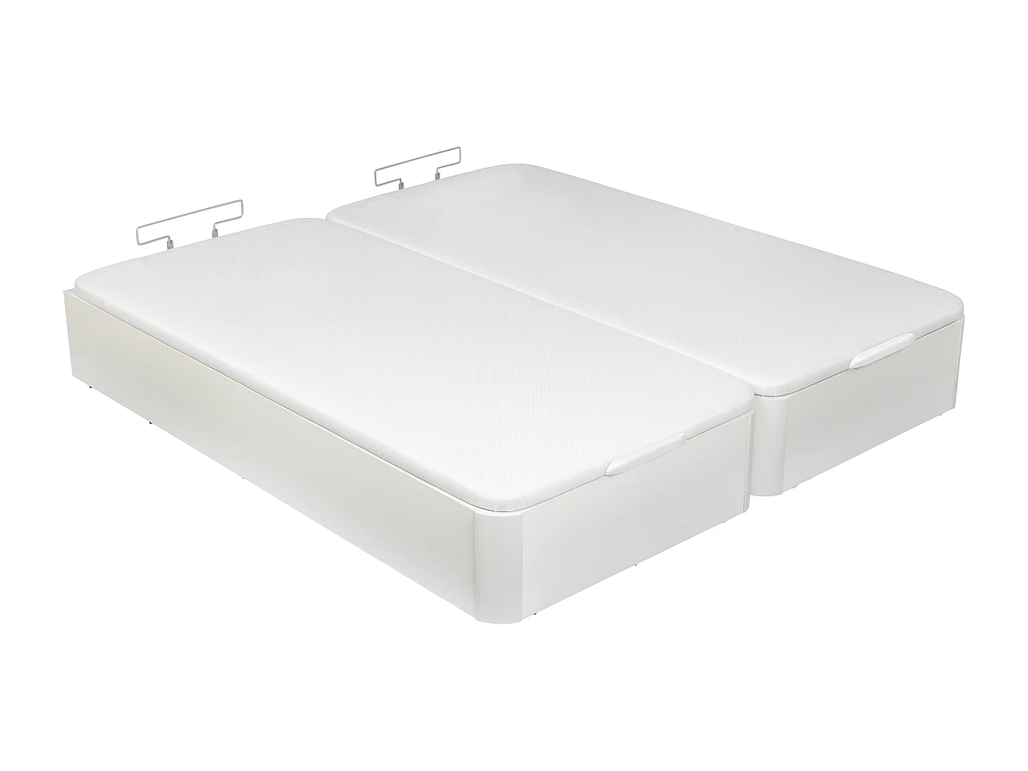 Canapé Abatible Blanco, 105x190 cm. Entrega, Montaje y Retirada Usado GRATIS. What The Sleep