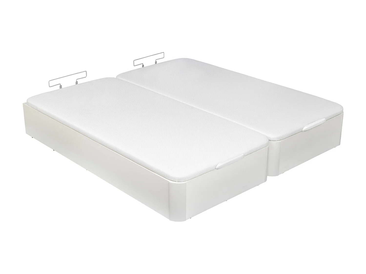 Sommier rebatível 105 x 190 cm WTS | Branco | 31 cm | Montagem e remoção incl.
