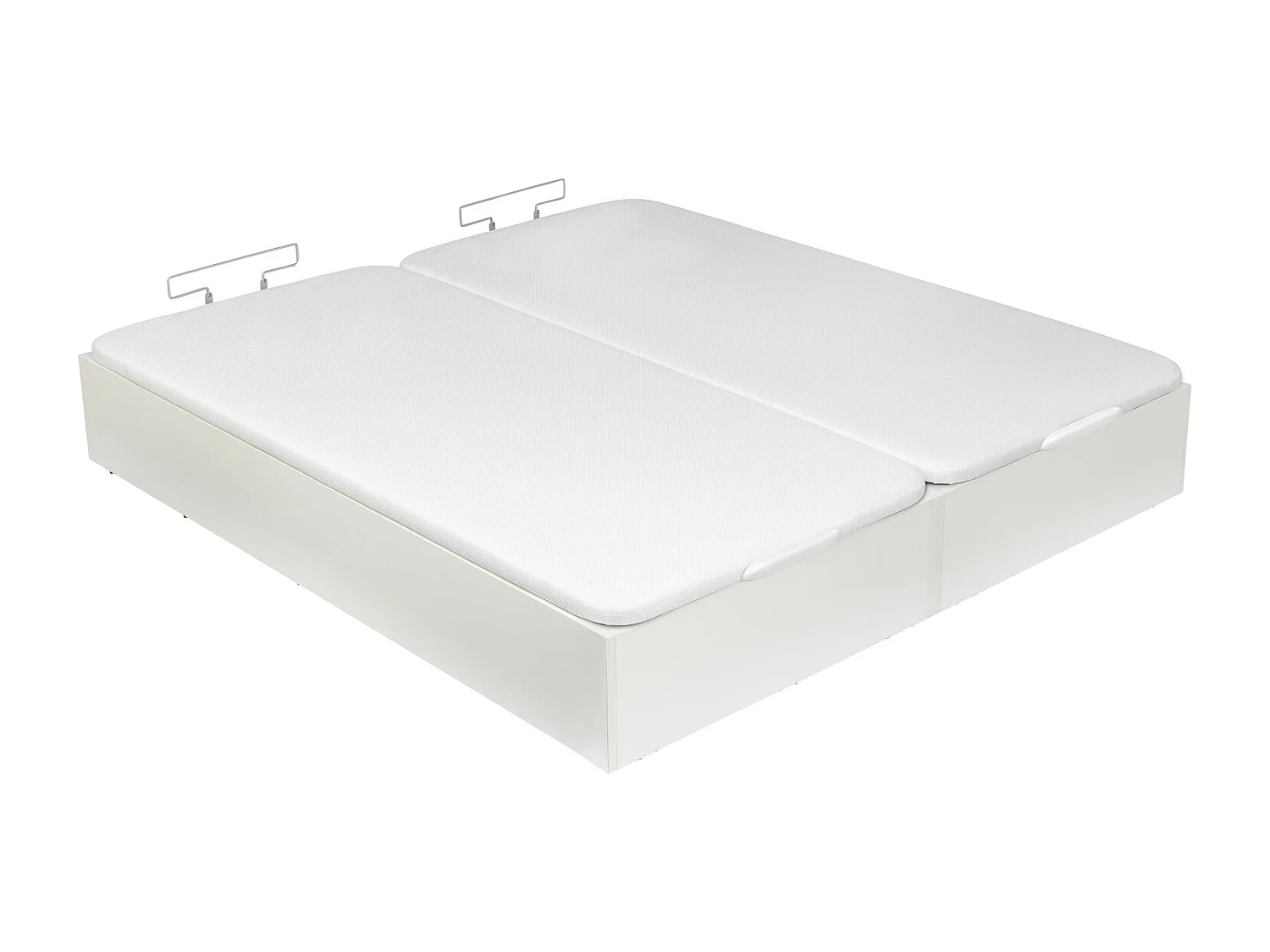 Canapé Abatible Blanco 150x190 cm, Montaje en el domicilio incluido. Recogida del antiguo GRATIS.