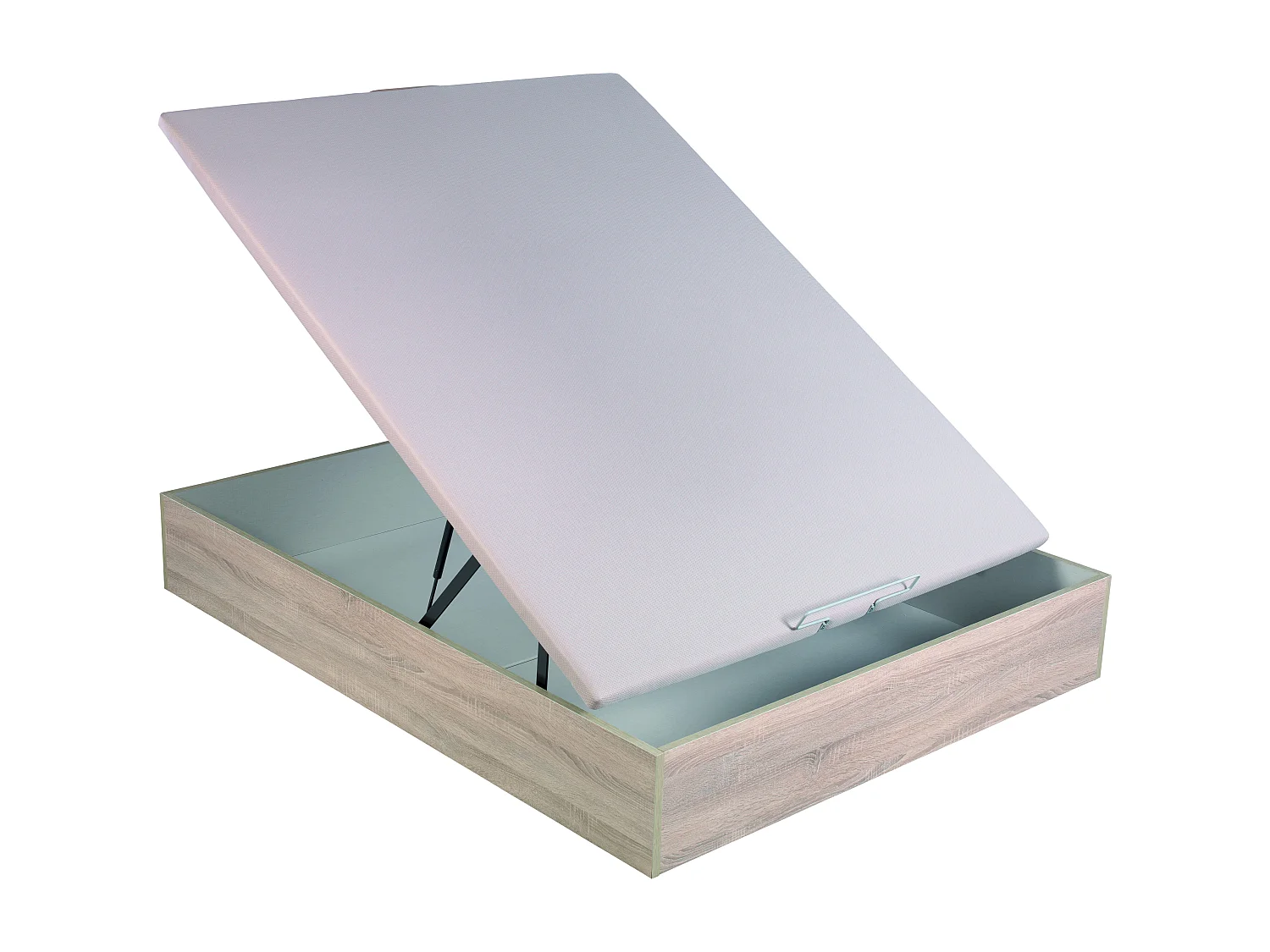 Sommier Articulados com arrumação - Fácil abertura, grande capacidade, tampa 3D | 150 x 200 cm