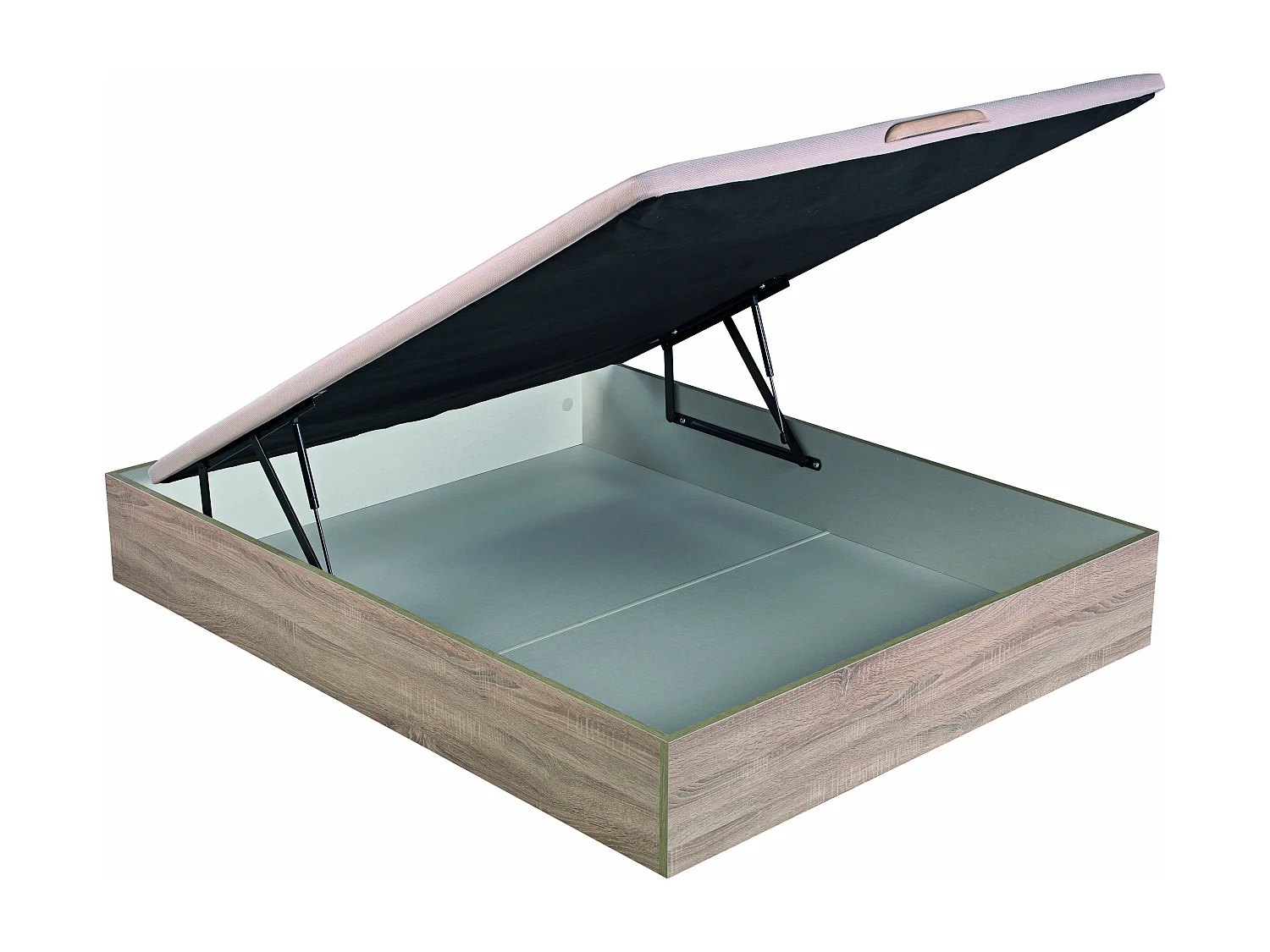 Sommier Articulados com arrumação - Fácil abertura, grande capacidade, tampa 3D | 150 x 200 cm