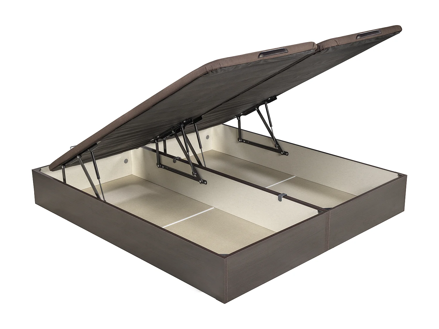 Sommier Articulados com arrumação - Fácil abertura, grande capacidade, tampa 3D | 150 x 200 cm