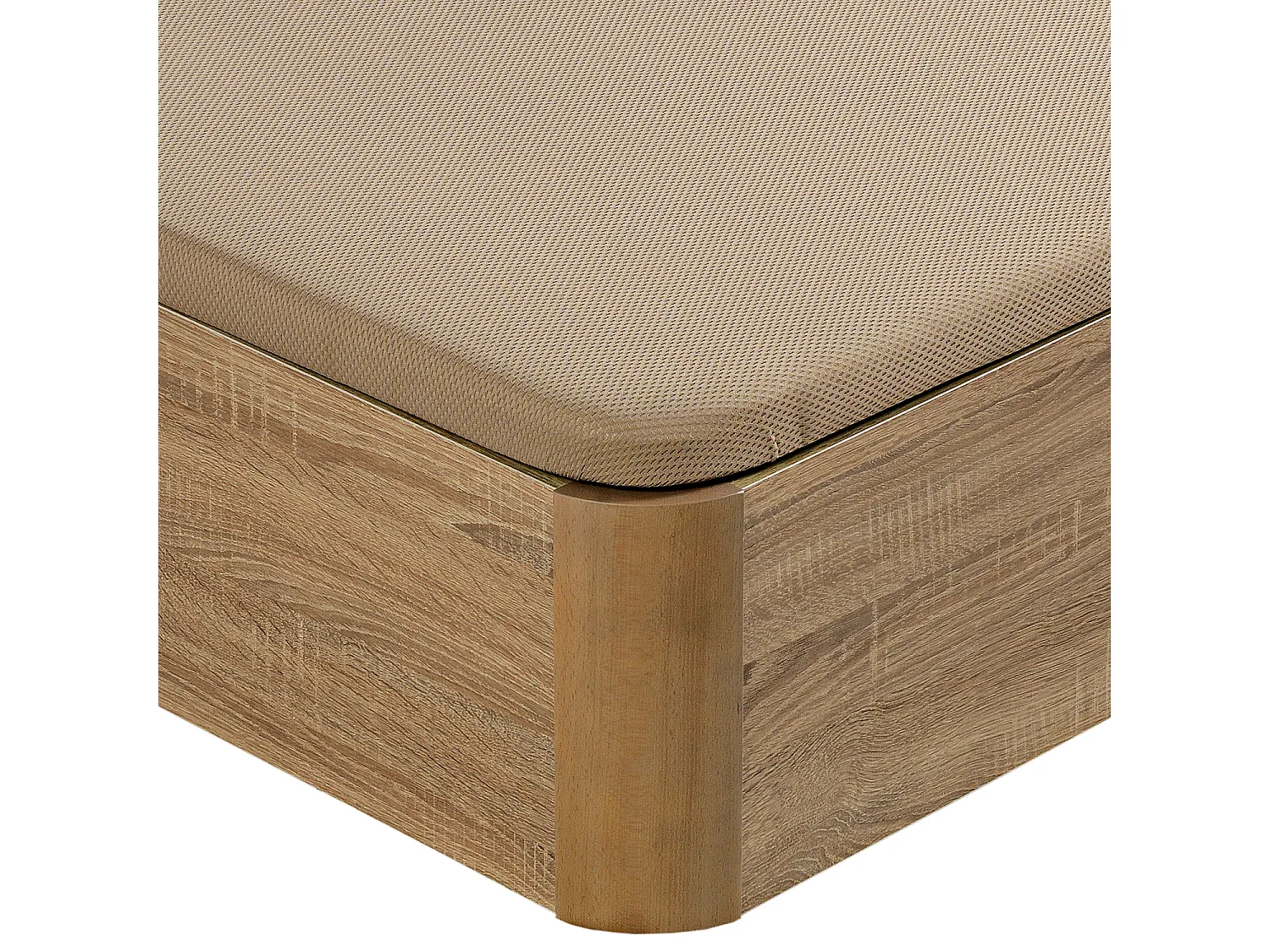 Sommier rebatível 150 x 200 cm WTS | Preto | 31 cm | Montagem e remoção incl.