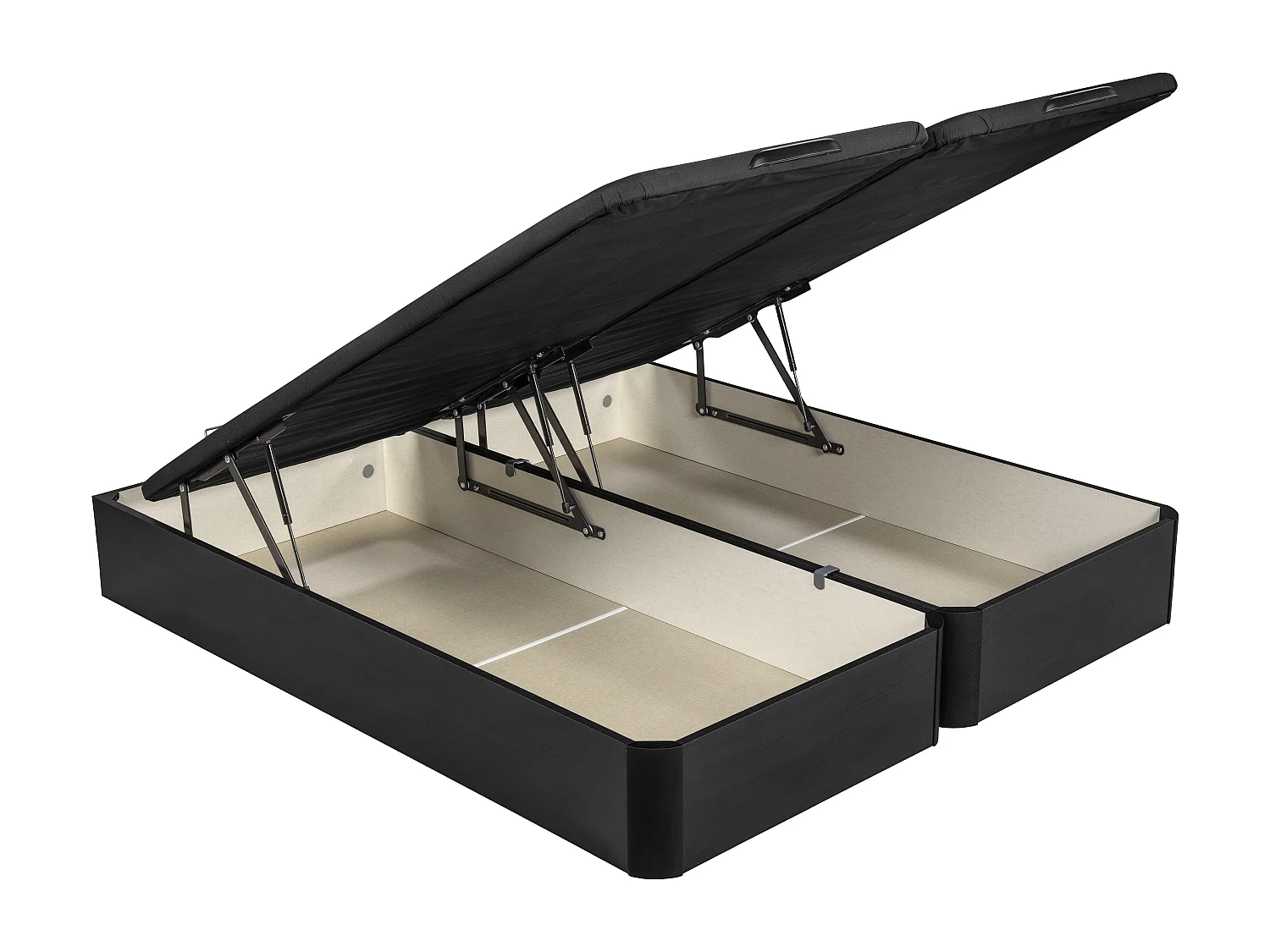 Canapé Abatible Negro, 135x200 cm. Entrega, Montaje y Retirada Usado GRATIS. What The Sleep