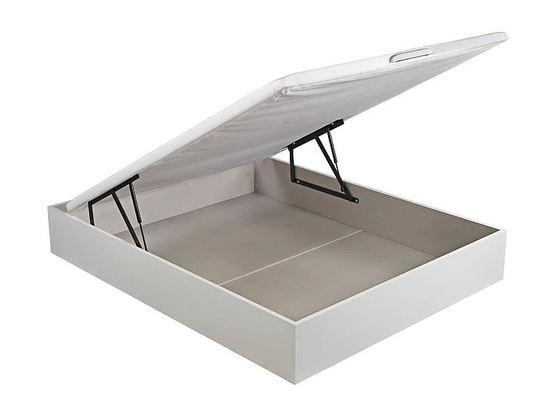 Sommier Articulados com arrumação - Fácil abertura, grande capacidade, tampa 3D | 150 x 200 cm