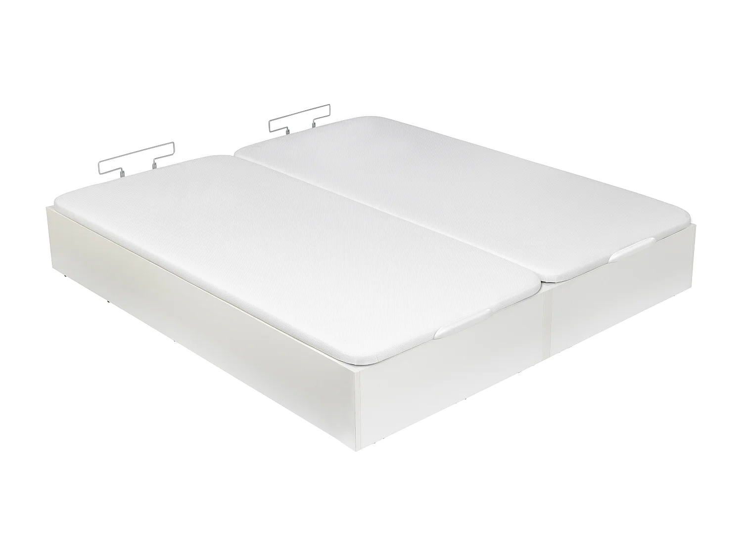 Canapé Abatible Blanco 150x200 cm, Montaje en el domicilio incluido. Recogida del antiguo GRATIS.