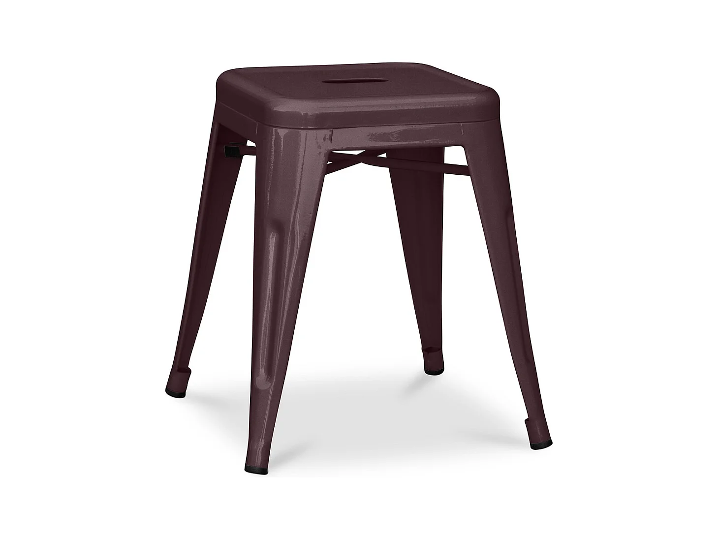 Tabouret Design Industriel - 45cm - Nouvelle Édition - Stylix Bronze