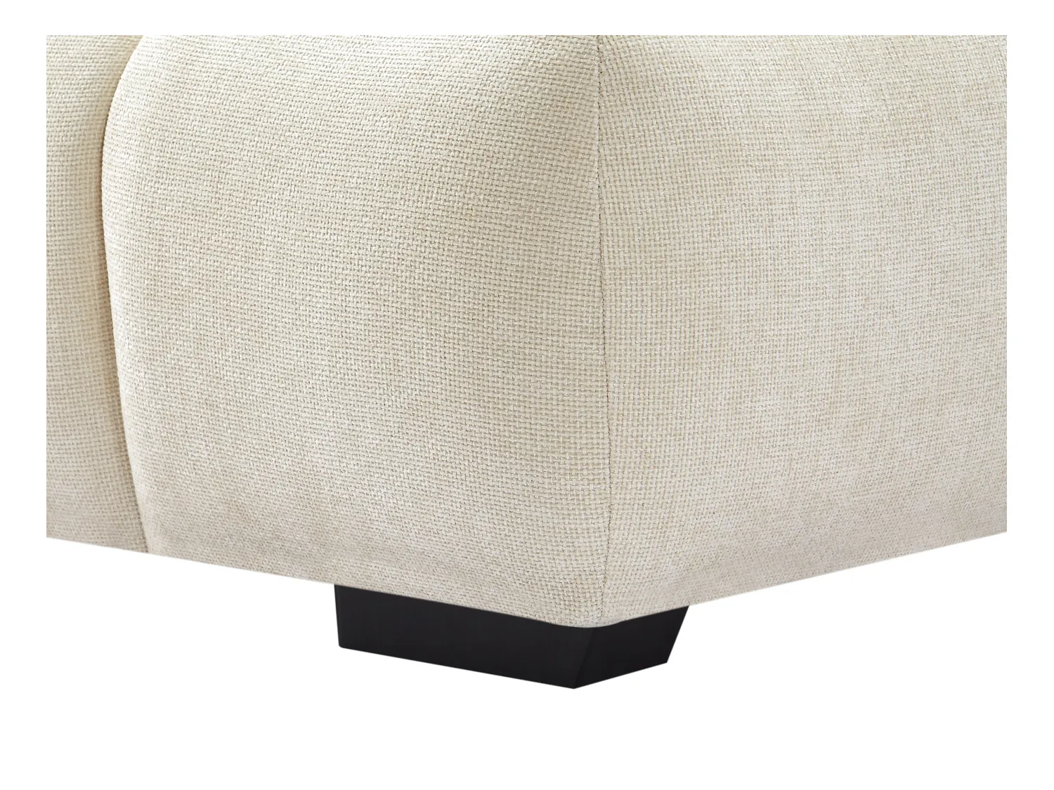 Ecksofa - Ecke links - Stoff - Beige - BERENIA