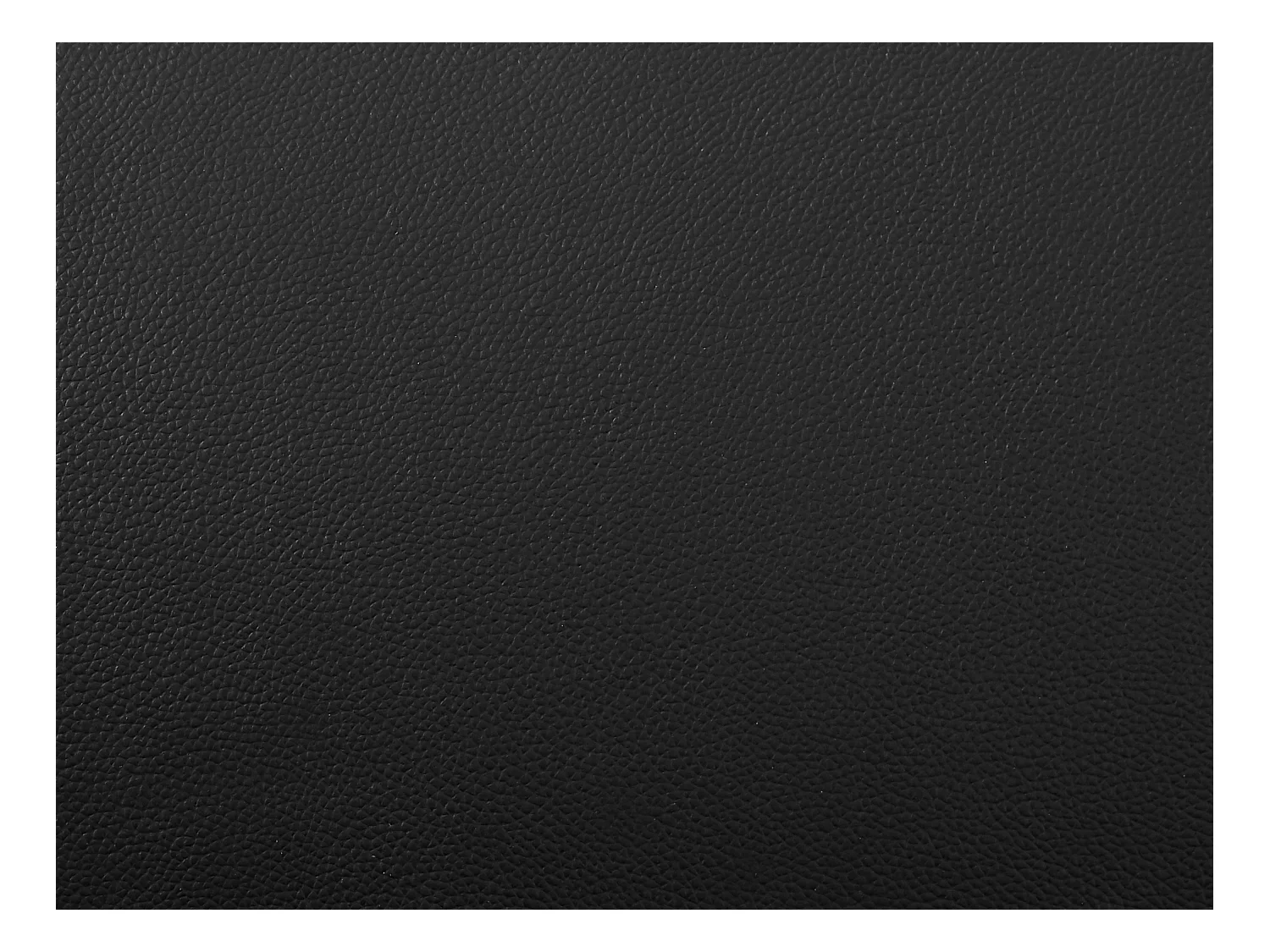 Ecksofa - Ecke rechts - Leder - Schwarz - MARAMBA