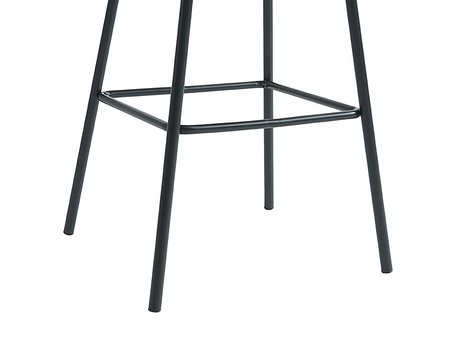 Barhocker 2er-Set - Stoff & schwarzes Metall - Terracotta - LAZONI von Pascal MORABITO