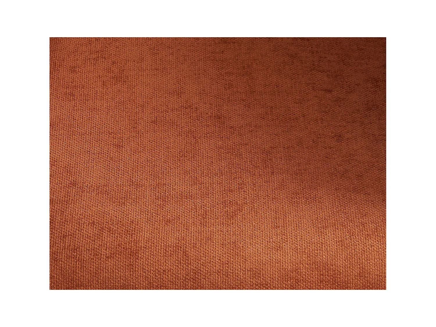 Barhocker 2er-Set - Stoff & schwarzes Metall - Terracotta - LAZONI von Pascal MORABITO